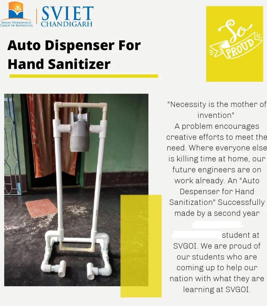 Auto Dispenser For Hand Sanitizer